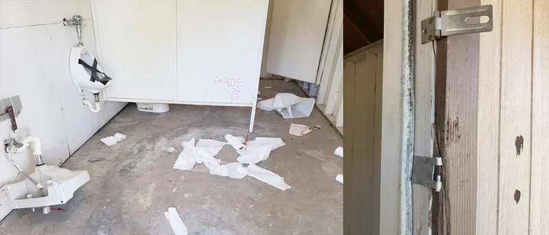 Information sought in Kemp park restroom vandalism