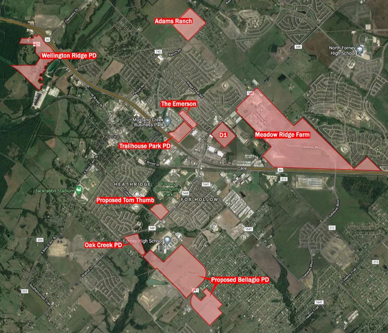 Approved, incentivized, and proposed; a look at Forney's apartment development forecast