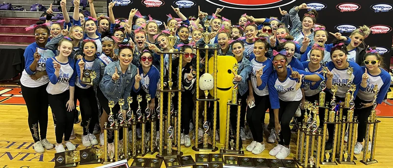 Forney High School Highsteppers win Grand National Championship