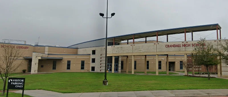 Bomb threat text message pinged at Crandall High School prompts evacuation, closure of school