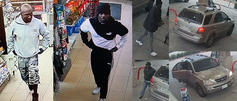 Forney police seeking public's assistance identifying persons of interest in convenience store shooting investigation