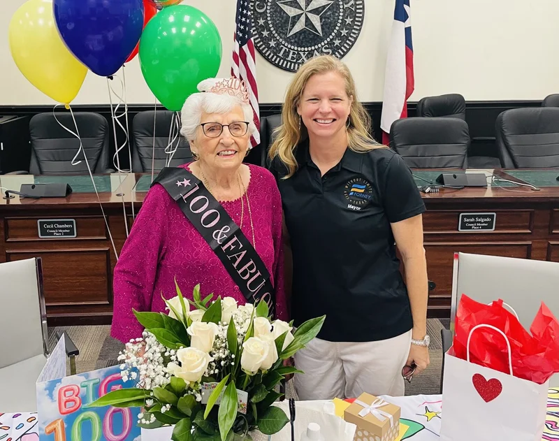 100 Years Young: Forney resident celebrates milestone birthday