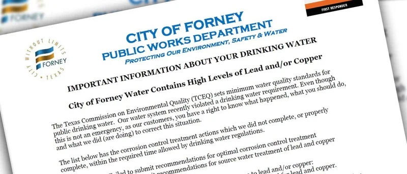 City's failure to perform additional in-home sampling after Action Level exceeded prompts notification of high levels of lead and/or copper in water