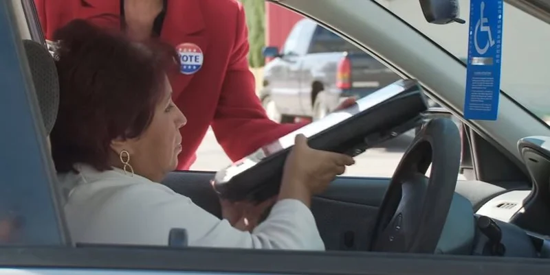 Kaufman County can vote curbside during early voting