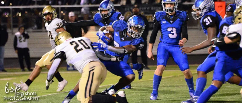 Falcons shine in first half, make clutch plays late to seal 49-39 win