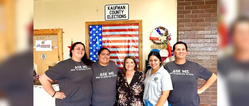 Kaufman County Elections Administration Website Rated Outstanding By League of Women Voters of Texas