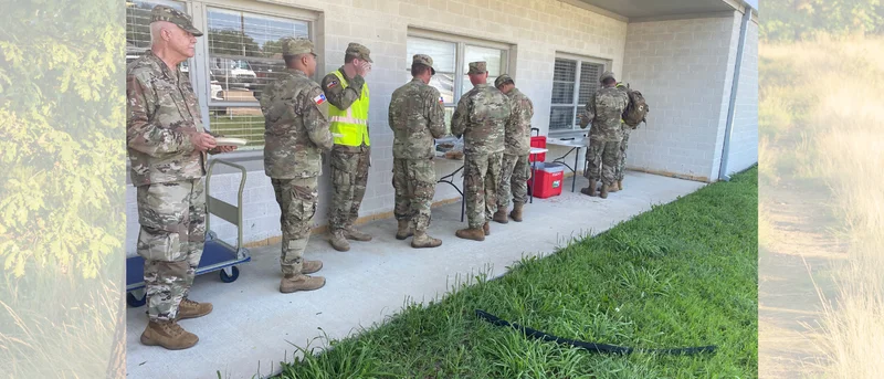 Texas State Guard Arrives In Kaufman County