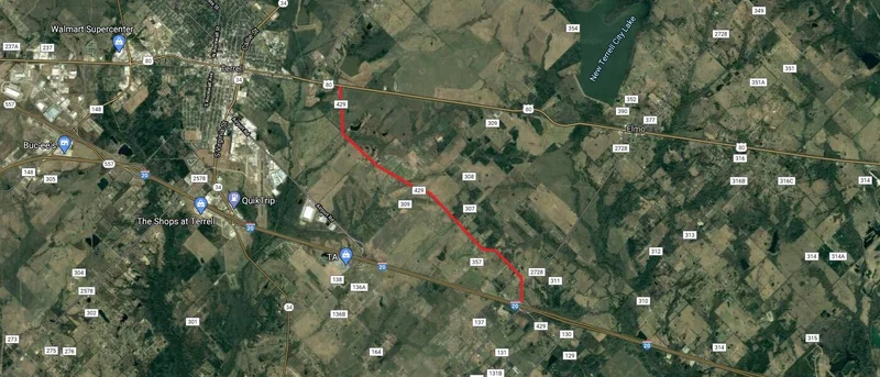 Project to construct and add shoulders to portion of FM 429 begins in Kaufman County