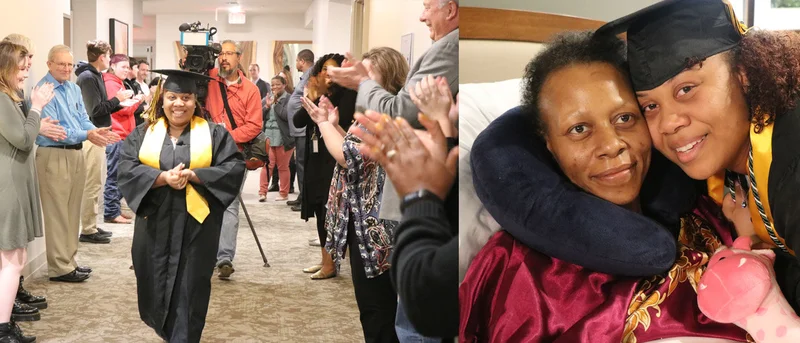 Forney ISD student perseveres, graduates after caring for infant sibling while her mother battled cancer
