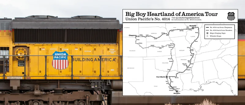 Union Pacific’s BIG BOY To Pass Through On September 17th