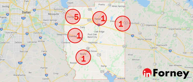 Kaufman County confirms four new COVID-19 cases, nine total