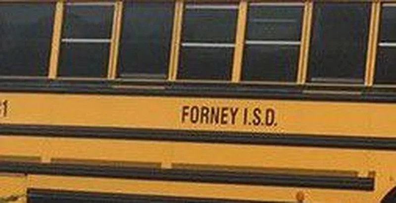 No injuries reported after Forney ISD school bus struck by van
