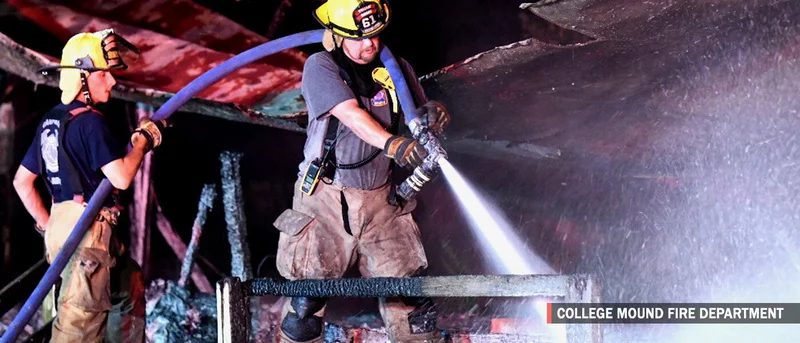Kaufman County home destroyed in overnight fire