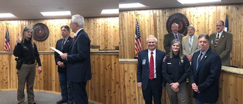Kaufman County Commissioners Court appoints Vanessa Brooks as Pct. 4 Constable, first-ever female constable
