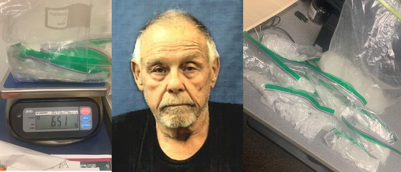 83-year-old Kaufman County man arrested following search warrant execution; meth, cocaine, and cash seized