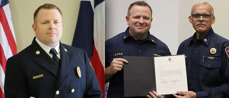 Forney Fire Department Assistant Chief Phillip Pyle to serve as acting fire chief