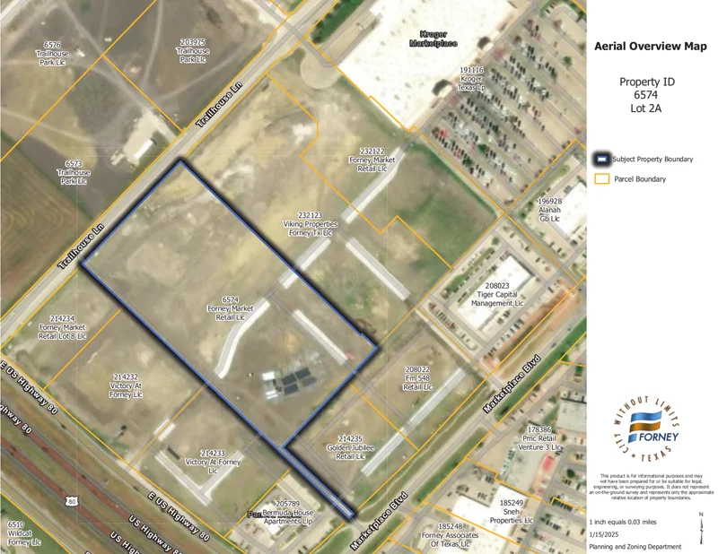 Forney City Council to Review Development Plans for Forney Marketplace Lot 2A