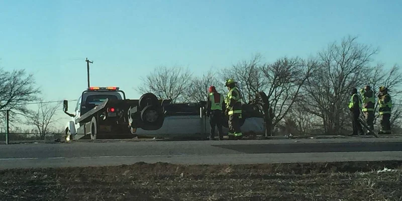 Rollover crash prompts brief closure of U.S. Highway 80