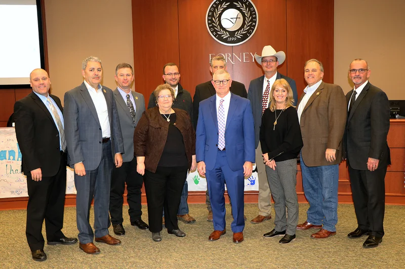 Forney ISD Board approves formation of police department; safety and security expert Chief Craig Miller joins district