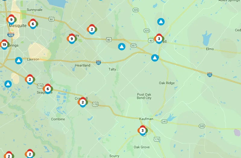 Lightning reportedly strikes vehicle and home in separate incidents, sparking house fire and causing outages