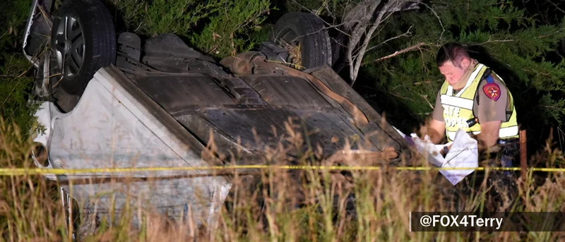 One killed, one critically injured in rolling domestic disturbance turned fatal crash near Kaufman-Hunt County line