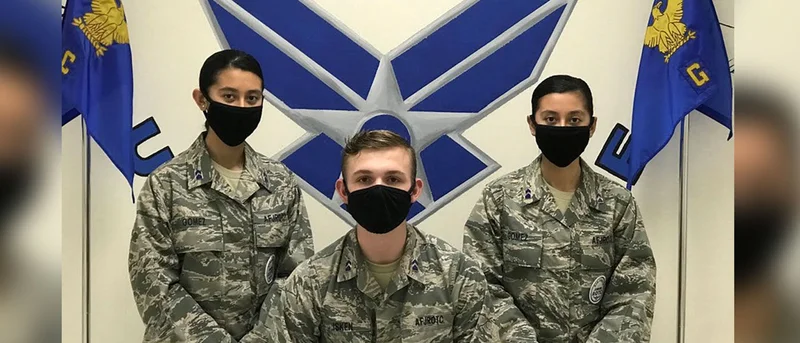 Forney ISD AFJROTC cadets selected for prestigious flight/pilot training program