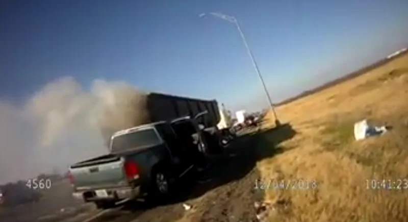 Good Samaritans recount rescuing man from burning vehicle on Interstate 20 in Terrell