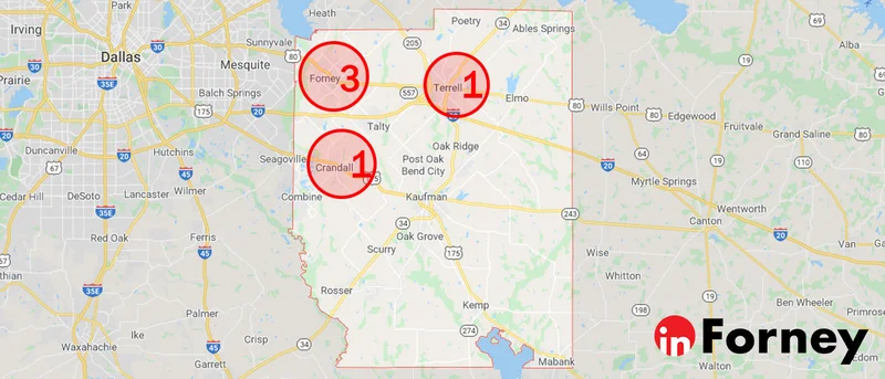 Fifth COVID-19 case confirmed in Kaufman County