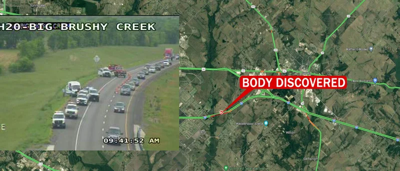 Body discovered on Interstate 20 with apparent gunshot wound, police say