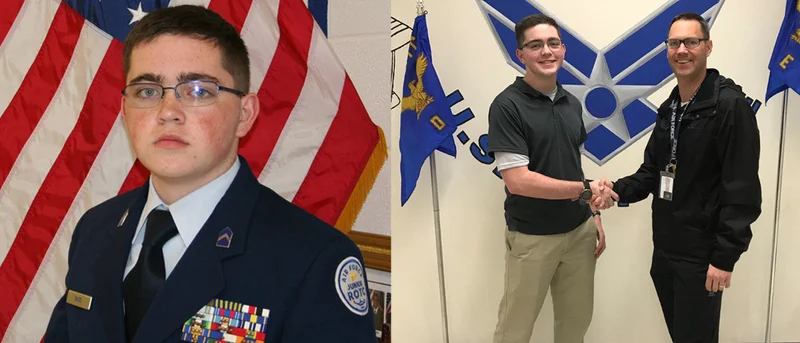 Forney High School student receives Air Force Junior ROTC Flight Academy scholarship