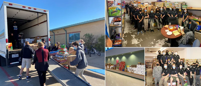 #GoodNews: Forney ISD families, students, teachers and local businesses donate more than 29,000 items to the Forney Food Pantry