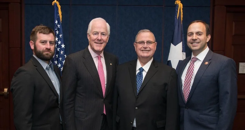 Former Kaufman County Judge Bruce Wood honored in Washington, D.C. for leadership in advancing 911 services