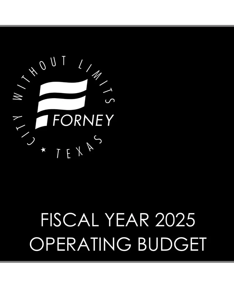 City of Forney's New Budget Increases for Community Growth
