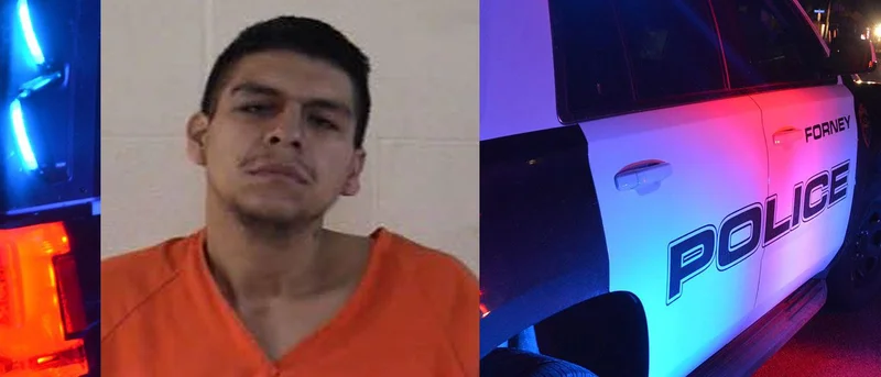 Police: Arrestee stole Forney police vehicle, wrecked, apprehended at Mesquite Applebee's
