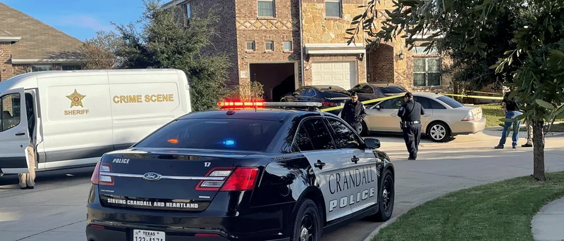 Heartland resident shot during home invasion, two alleged suspects at large