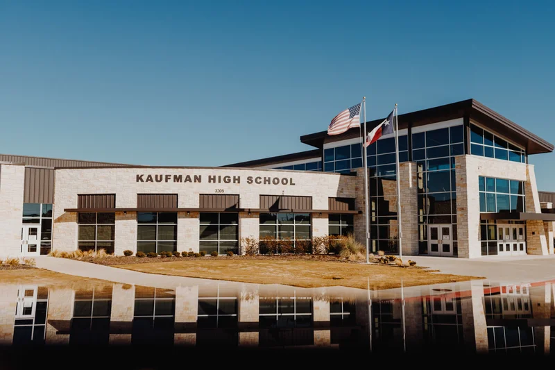 Kaufman High School recognized as Purple Star Campus by Gov. Abbott