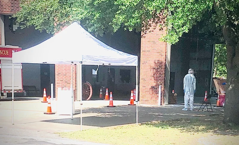 County Judge instructed county employees and officials to not share COVID-19 testing information with public