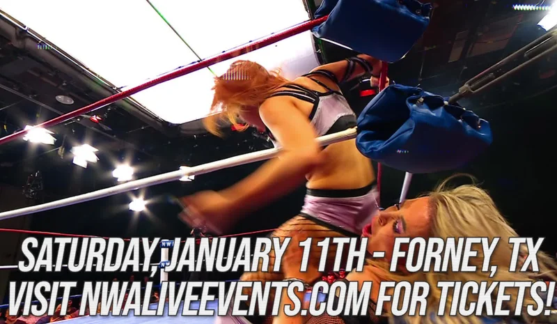 In Your Face Entertainment from NWA Shockwave at Forney at the OC Theatre on January 11, 2025!