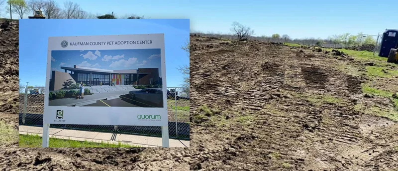 Kaufman County breaks ground on new Animal Adoption Center