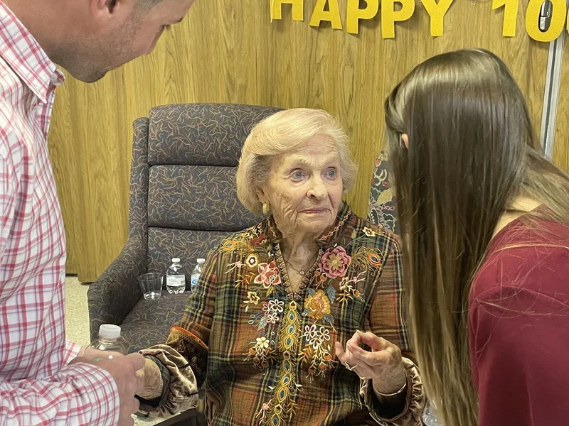 A 100-year love affair with life